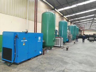 汝阳通用储气罐-赛轮金宇轮胎使用现场